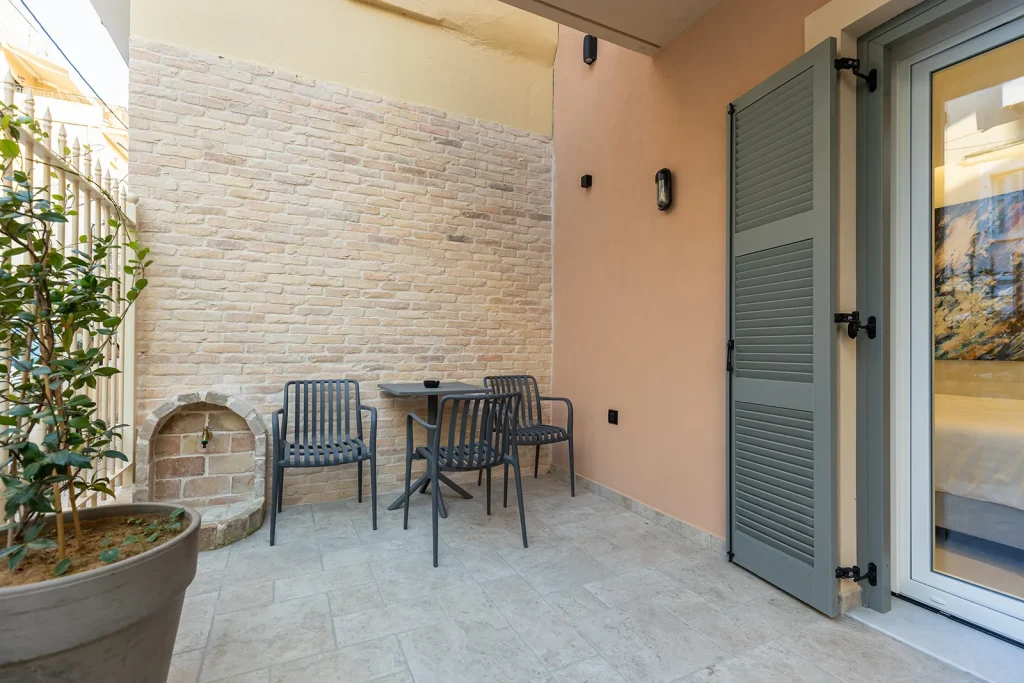 coryfes corfu luxury apartments one bedroom garden view 170