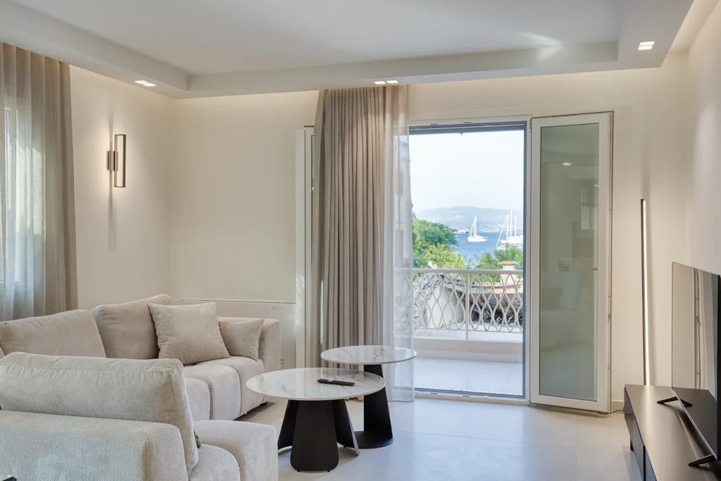 coryfes corfu luxury apartments three bedroom apartment sea view 94