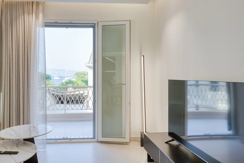 coryfes corfu luxury apartments three bedroom apartment sea view 95