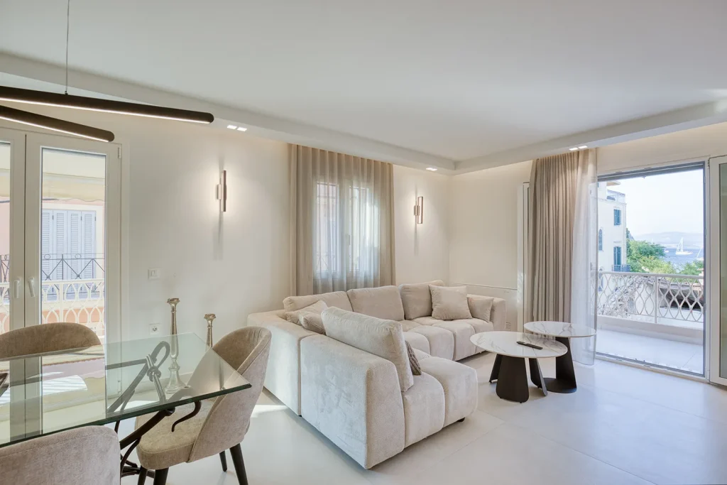 coryfes corfu luxury apartments three bedroom apartment sea view 96