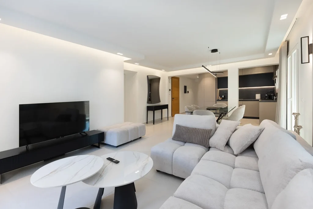 coryfes corfu luxury apartments three bedroom apartment sea view 98