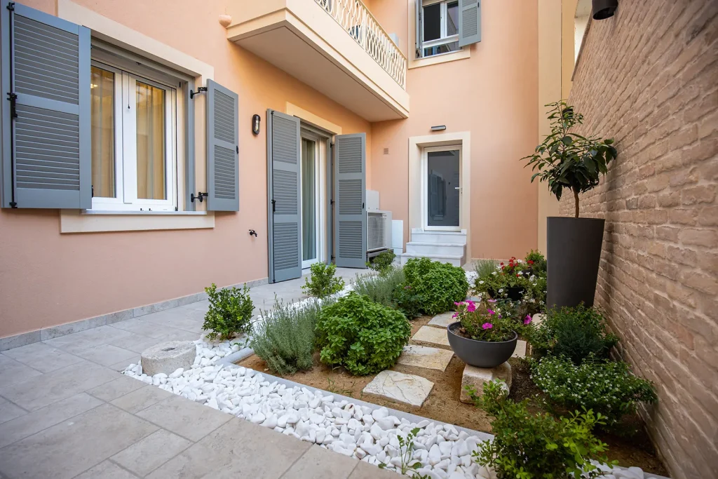 coryfes corfu luxury apartments one bedroom garden 146