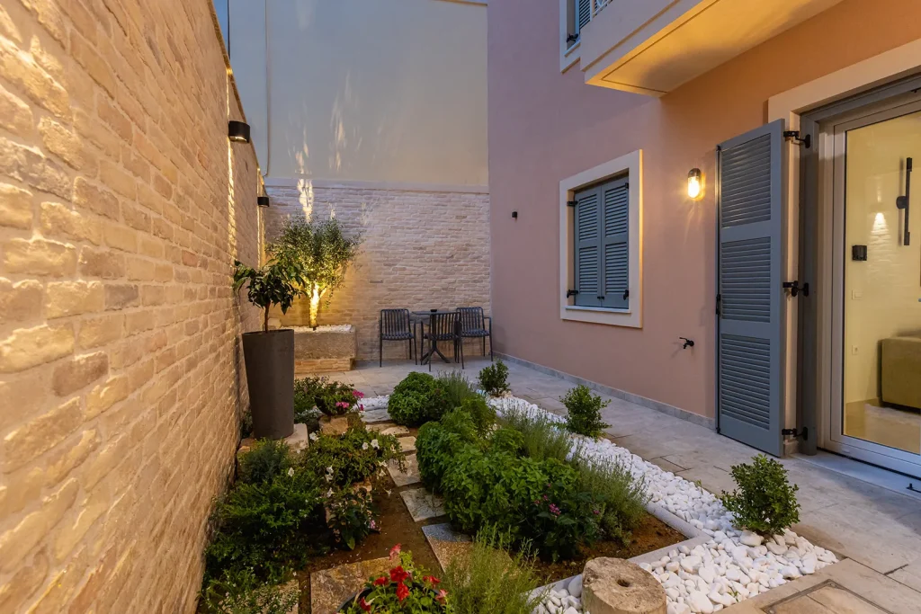 coryfes corfu luxury apartments one bedroom garden 187