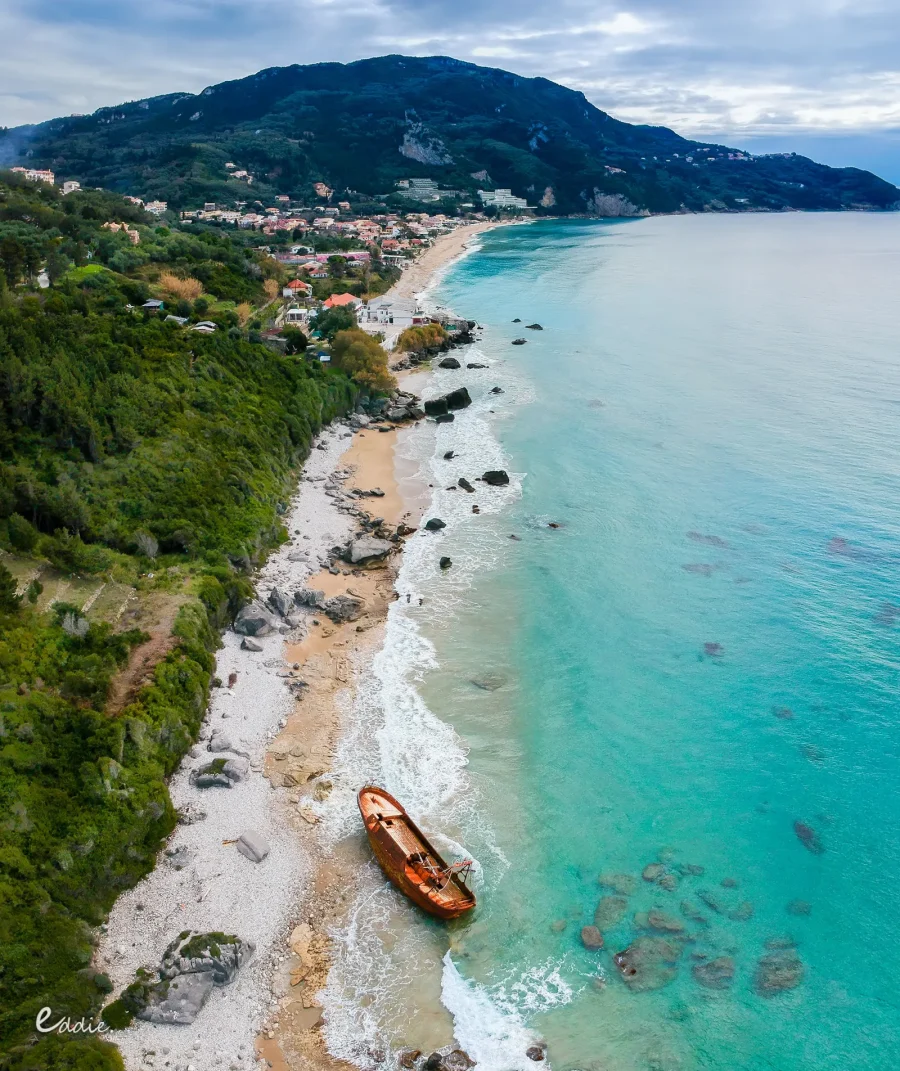 Coryfes corfu beaches 0003 Pano agios gordios