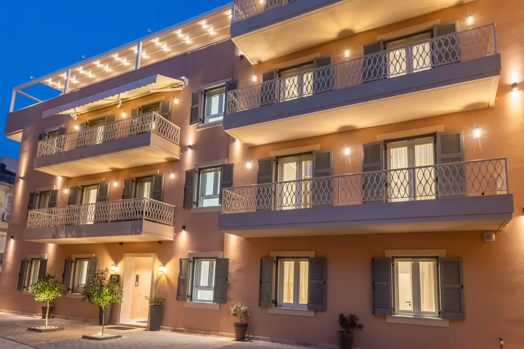 coryfes corfu apartments hero image